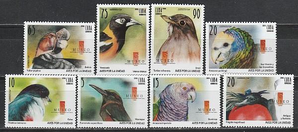 Куба 2010, Птицы, 8 марок